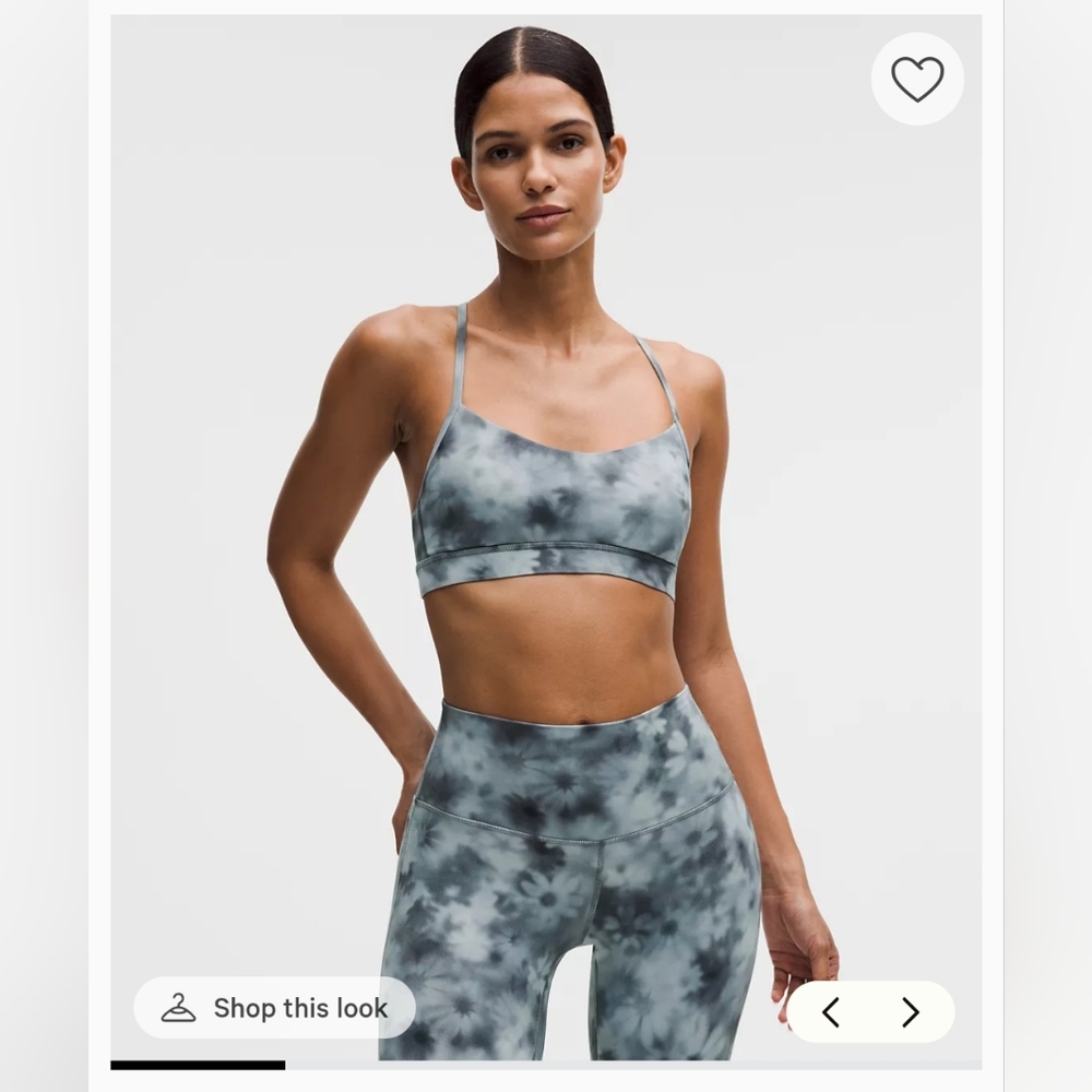 Lululemon XS Set - High Rise Align Leggings (2) And Flow Y Bra (4)
